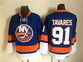 Islanders 91 John Tavares Blue CCM Throwback Jersey,baseball caps,new era cap wholesale,wholesale hats